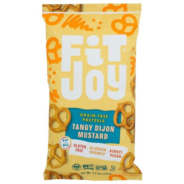 FITJOY: Honey Mustard Pretzel Twists, 4.5 oz