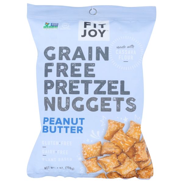 FITJOY: Peanut Butter Pretzel Nuggets, 7 oz