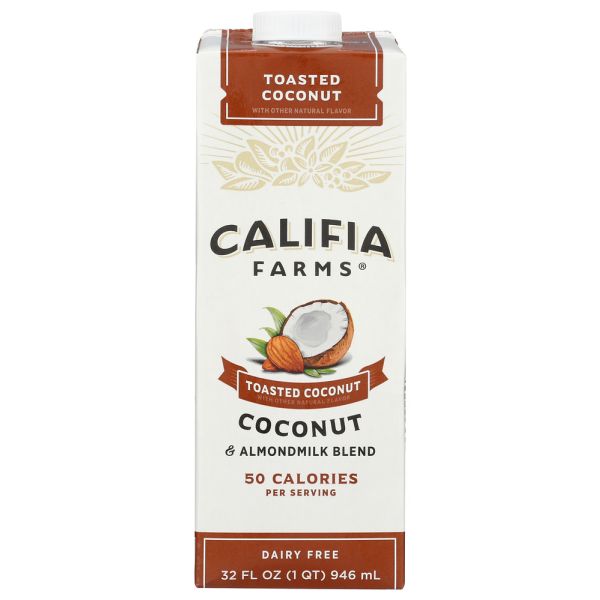 CALIFIA: Almondmilk Toasted Cocont, 32 fo