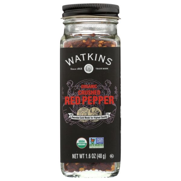 WATKINS: Ssnng Red Pepper Crsh Org, 1.6 oz