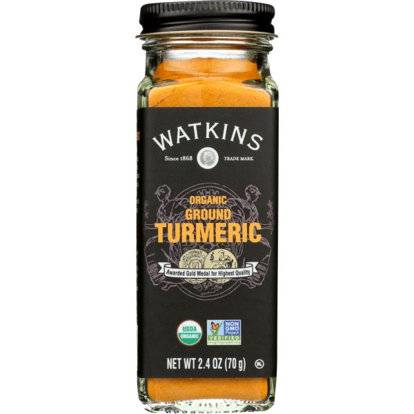 WATKINS: Organic Ground Turmeric, 2.4 oz