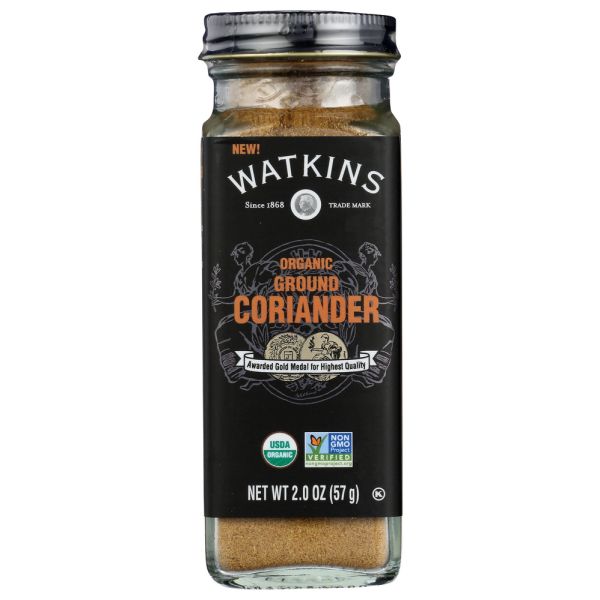 WATKINS: Organic Ground Coriander, 2 oz