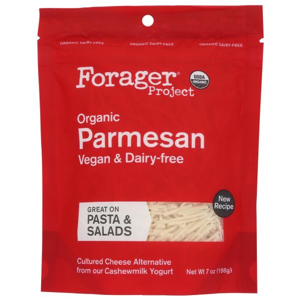 FORAGER: Organic Parmesan Cheese, 7 oz