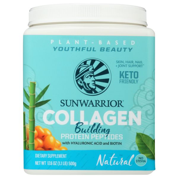 SUNWARRIOR: Collagen Building Natural, 500 gm