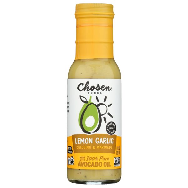 CHOSEN FOODS: Dressing Lemon Garlic Marinade, 8 oz