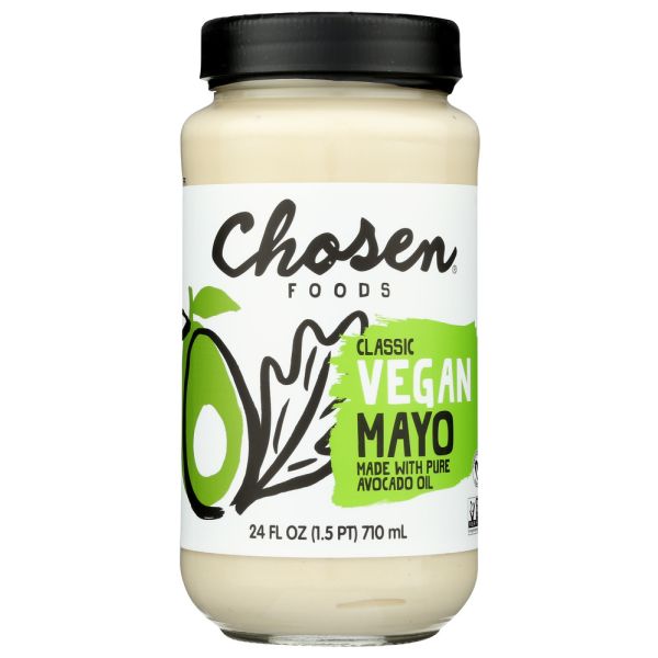 CHOSEN FOODS: Traditional Vegan Mayo, 24 oz