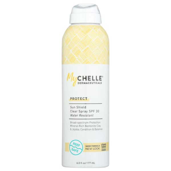 MYCHELLE DERMACEUTICALS: Sun Shield Clear Spray SPF 30, 6 fo