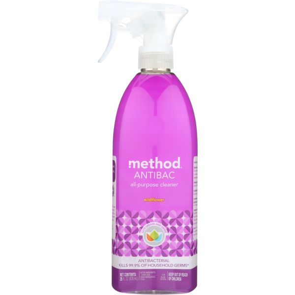 METHOD HOME CARE: Antibac Apc Wildflower, 28 fo