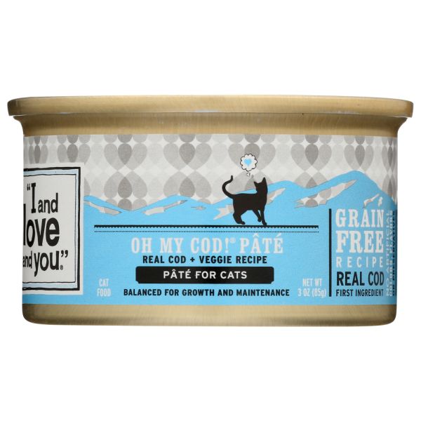 IANDLOVEANDYOU: Can Food Oh My Cod Pate in Can, 3 oz