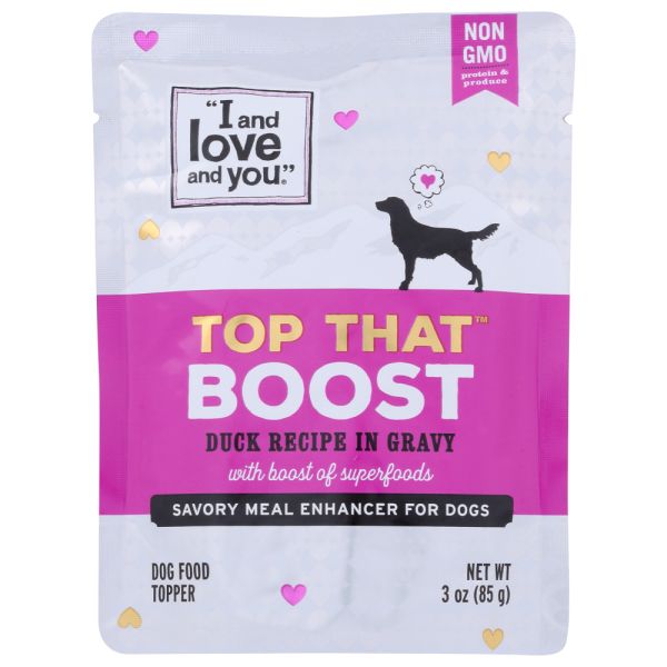 I&LOVE&YOU: Dog Food Duck Gravy, 3 oz