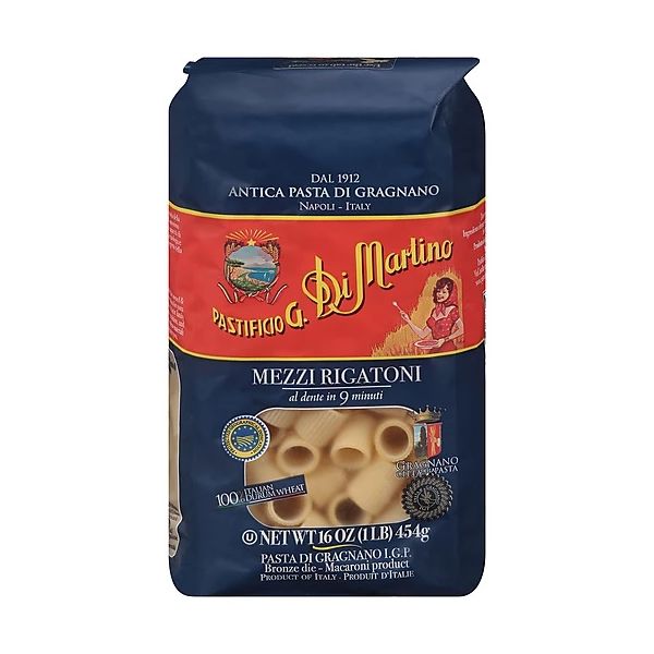 DI MARTINO: Pasta Mezzi Rigatoni, 1 lb