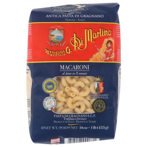 DI MARTINO: Pasta Elbows Macaroni, 1 lb