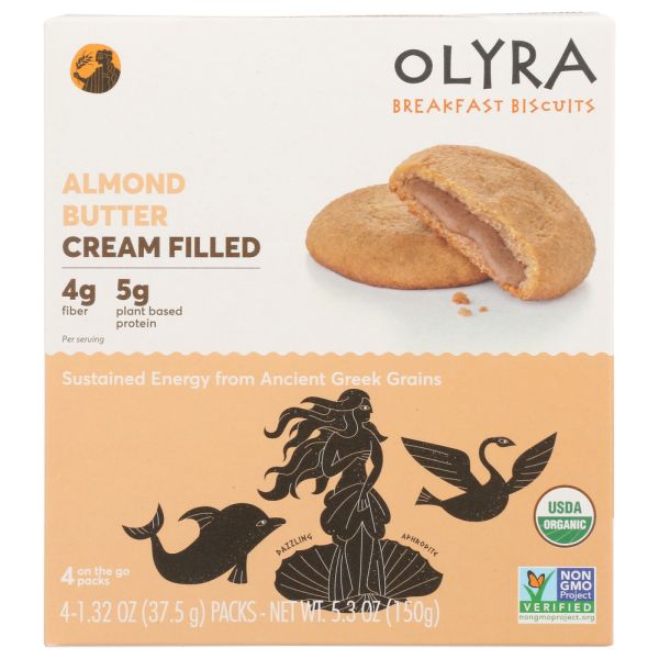 OLYRA: Biscuits Brkfst Alm Bttr, 5.3oz