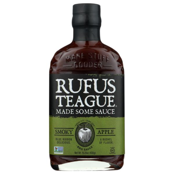 RUFUS TEAGUE: BBQ Sauce Smoky Apple, 16 oz