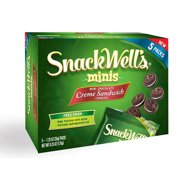 SNACKWELLS: Cookie Sndwch Mini Choc, 6.25 oz