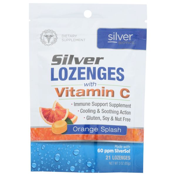 AMERICAN BIOTECH LABS: Silver Bioticslzenge Vitc, 21 pc