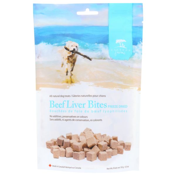 CALEDON FARMS: Beef Liver Bites, 5.3 oz