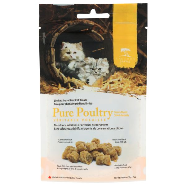 CALEDON FARMS: Pure Poultry Cat Treats, 2 oz