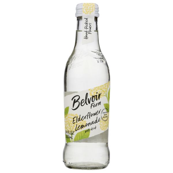 BELVOIR: Elderflower Lemonade Soft Drink, 8.4 fo