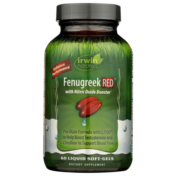 IRWIN NATURALS: Fenugreek Red, 60 sg