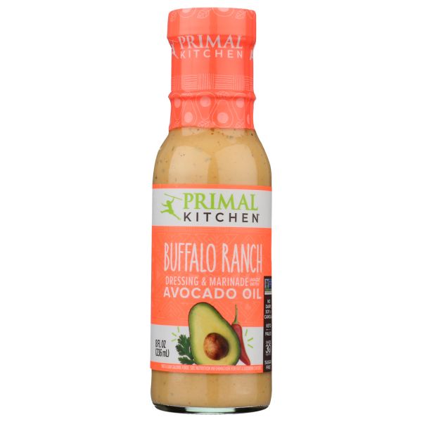 PRIMAL KITCHEN: Buffalo Ranch Dressing, 8 fo