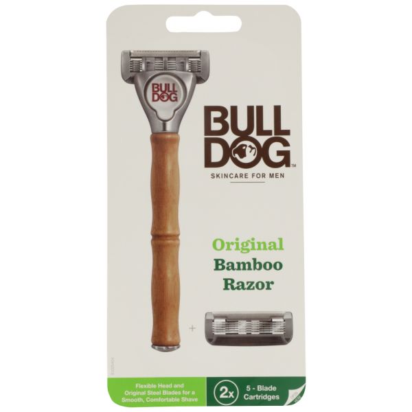 BULLDOG: Original Bamboo Razor, 1 ea