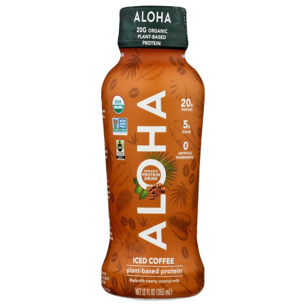 ALOHA: Protein Rtd Coffee, 12.3 fo