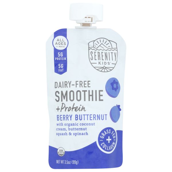 SERENITY KIDS: Smoothie Berry Buttrnut, 3.5 oz