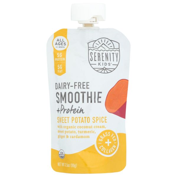 SERENITY KIDS: Smoothie Swt Ptato Spce, 3.5 oz