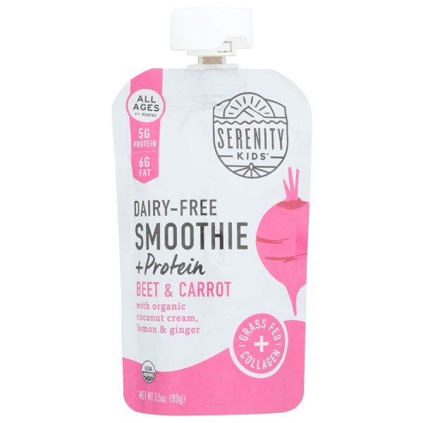 SERENITY KIDS: Smoothie Beet carrot, 3.5 oz