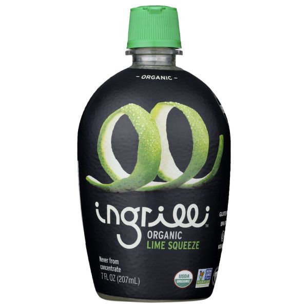 INGRILLI: Organic Lime Squeeze, 7 fo