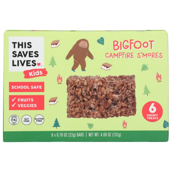 THIS SAVES LIVES: Bigfoot Campfire Smores, 4.68 oz