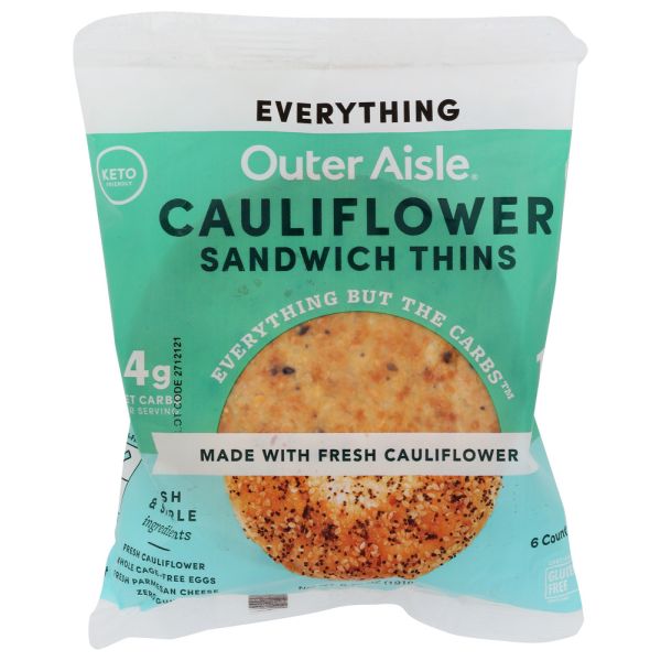 OUTER AISLE GOURMET: Sandwich Caulflwr Everyth, 6.75 oz