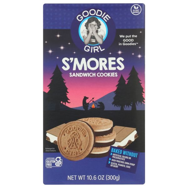 GOODIE GIRL: Smores Sandwich Cookies, 10.6 oz
