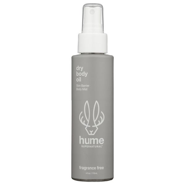 HUME SUPERNATURAL: Fragrance Free Dry Body Oil Mist, 4 oz