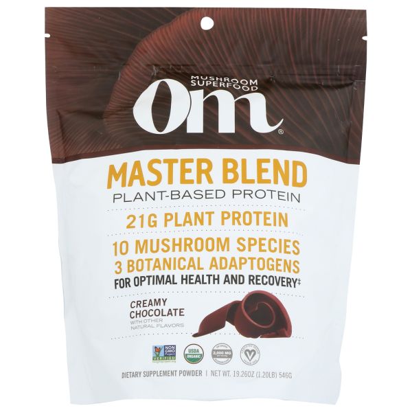 OM MUSHROOMS: Mushroom Prtn Pwdr Org, 19.26 OZ