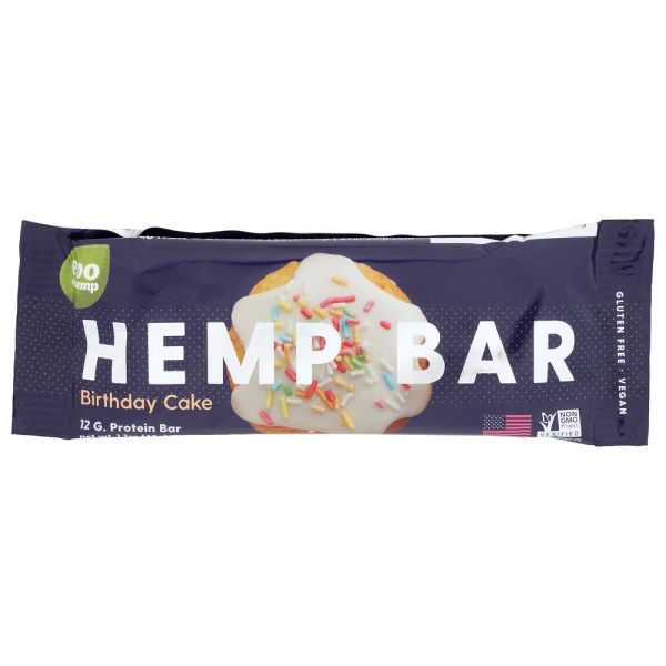 EVO HEMP: Birthday Cake Hemp Bar, 1.7 oz