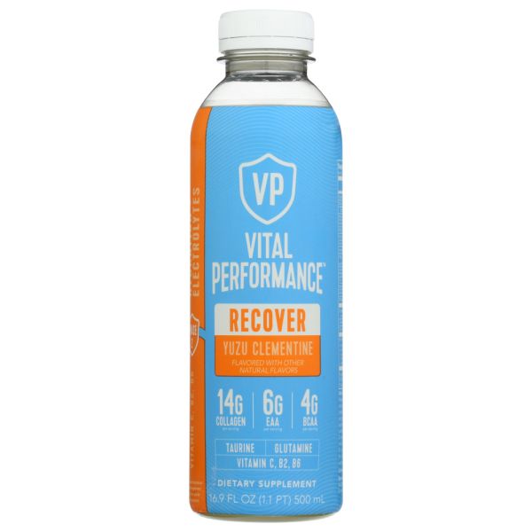 VITAL PROTEINS: Vital Performance Recover Yuzu Clementine, 16.9 oz