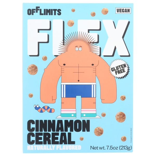 OFFLIMITS: Flex Cinnamon Cereal, 7.5 oz