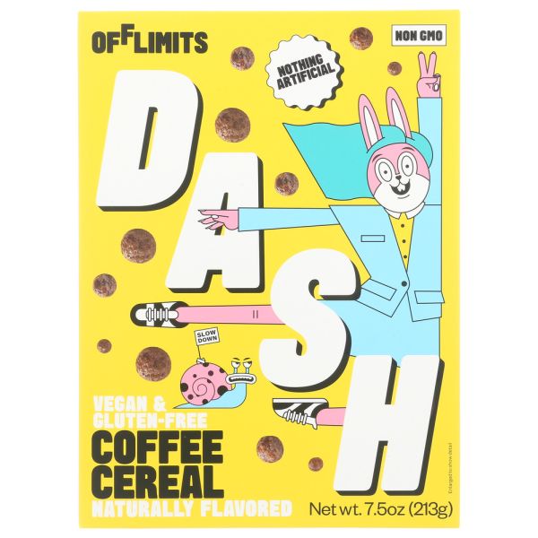 OFFLIMITS: Dash Chamberlain Coffee Cereal, 7.5 oz