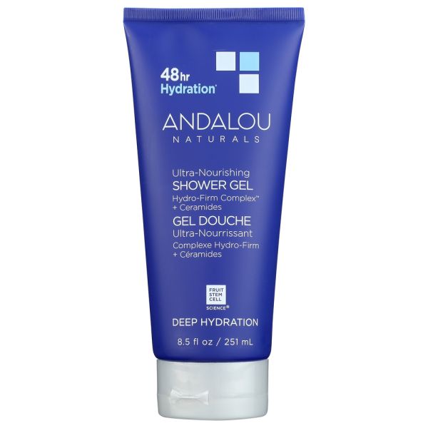 ANDALOU NATURALS: Deep Hydration Ultra Nourishing Shower Gel, 8.5 fo