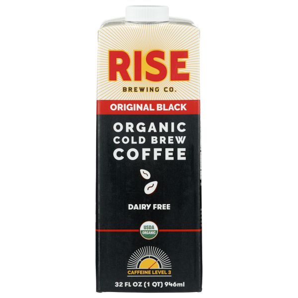 RISE BREWING CO: Coffee Black Cold Brew, 32 fo