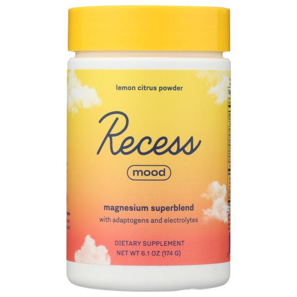 RECESS: Mood Power Lemon Citrus, 6.2 oz