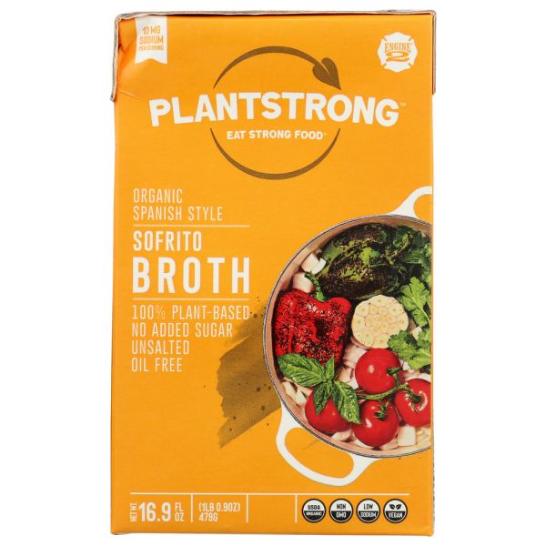 PLANTSTRONG: Spanish Sofrito Broth, 16.9 fo