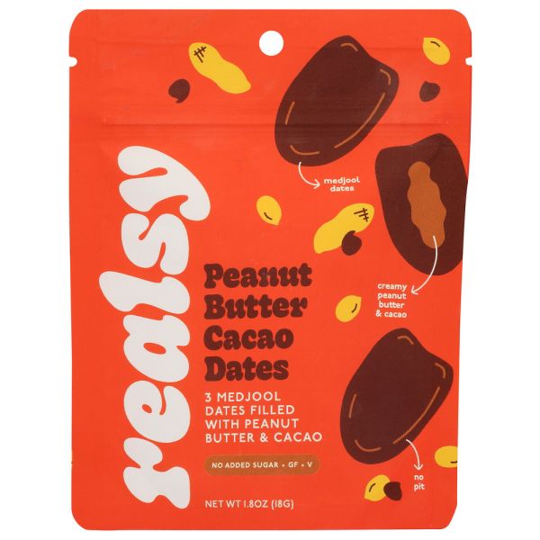 ROLLIN N BOWLIN: Dates Cacao Pnut Butter, 1.8 oz