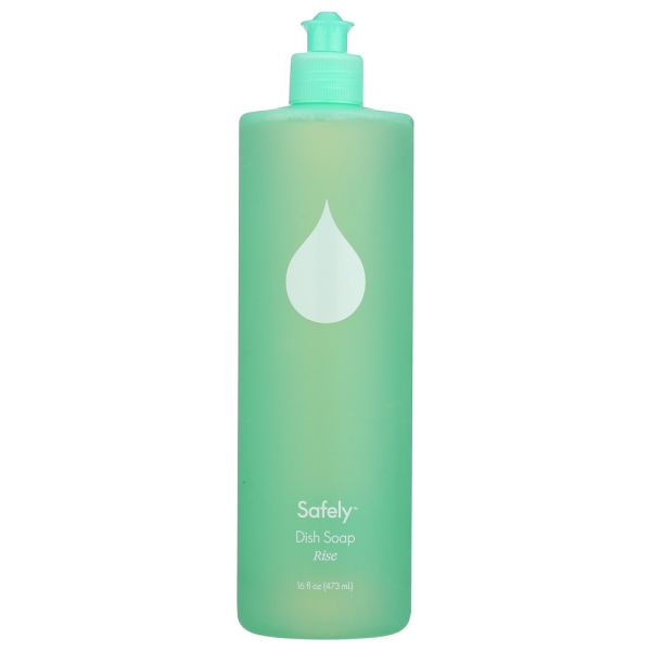 SAFELY: Dish Soap Lq Rise, 16 FO