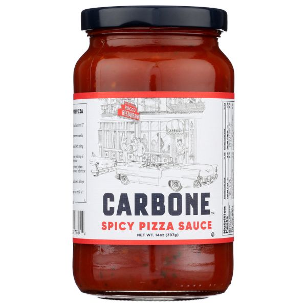 CARBONE: Spicy Pizza Sauce, 14 oz