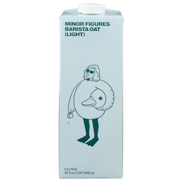 MINOR FIGURES: Barista Oat Light Milk, 33.8 fo