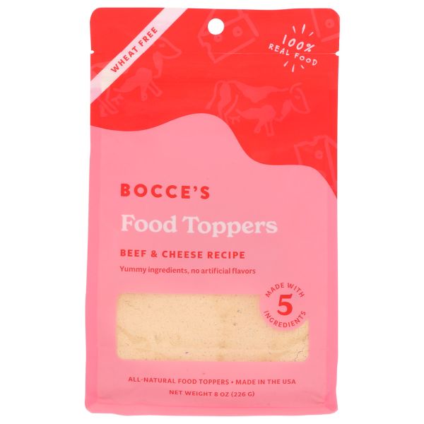 BOCCE'S BAKERY: Topper Beef And Cheese, 8 oz