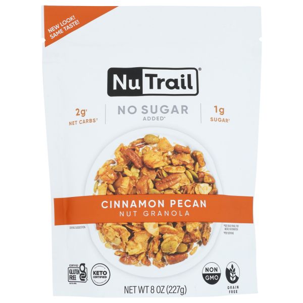 NUTRAIL: Granola Keto Cnnmn Pecan, 8 OZ